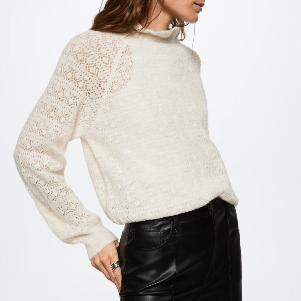 NWT MANGO Mockneck